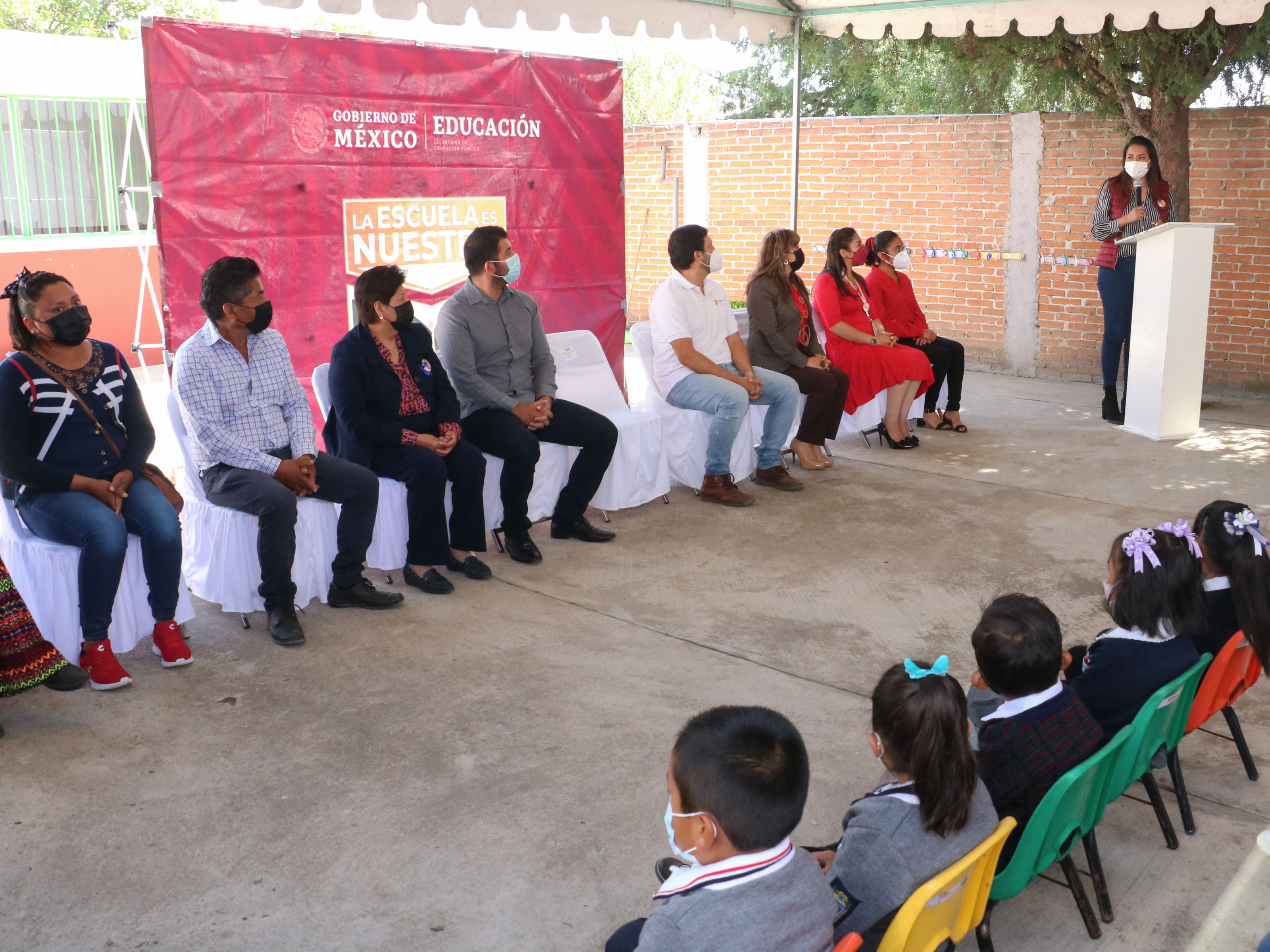 Inaugura SEDIF rehabilitación del Centro de Atención Infantil Comunitario en Huejotzingo