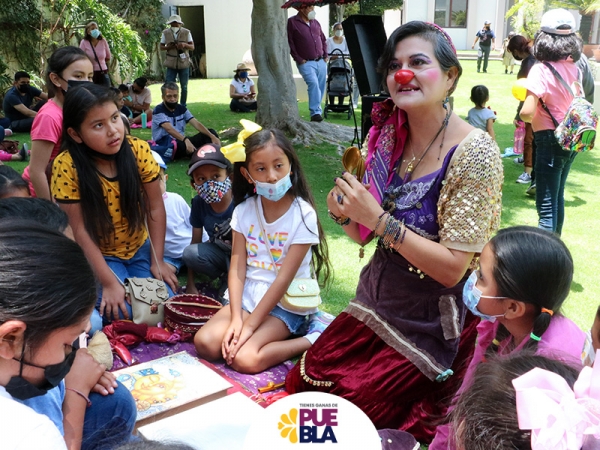 Impulsa SEDIF actividades culturales para la familia en Casa Puebla