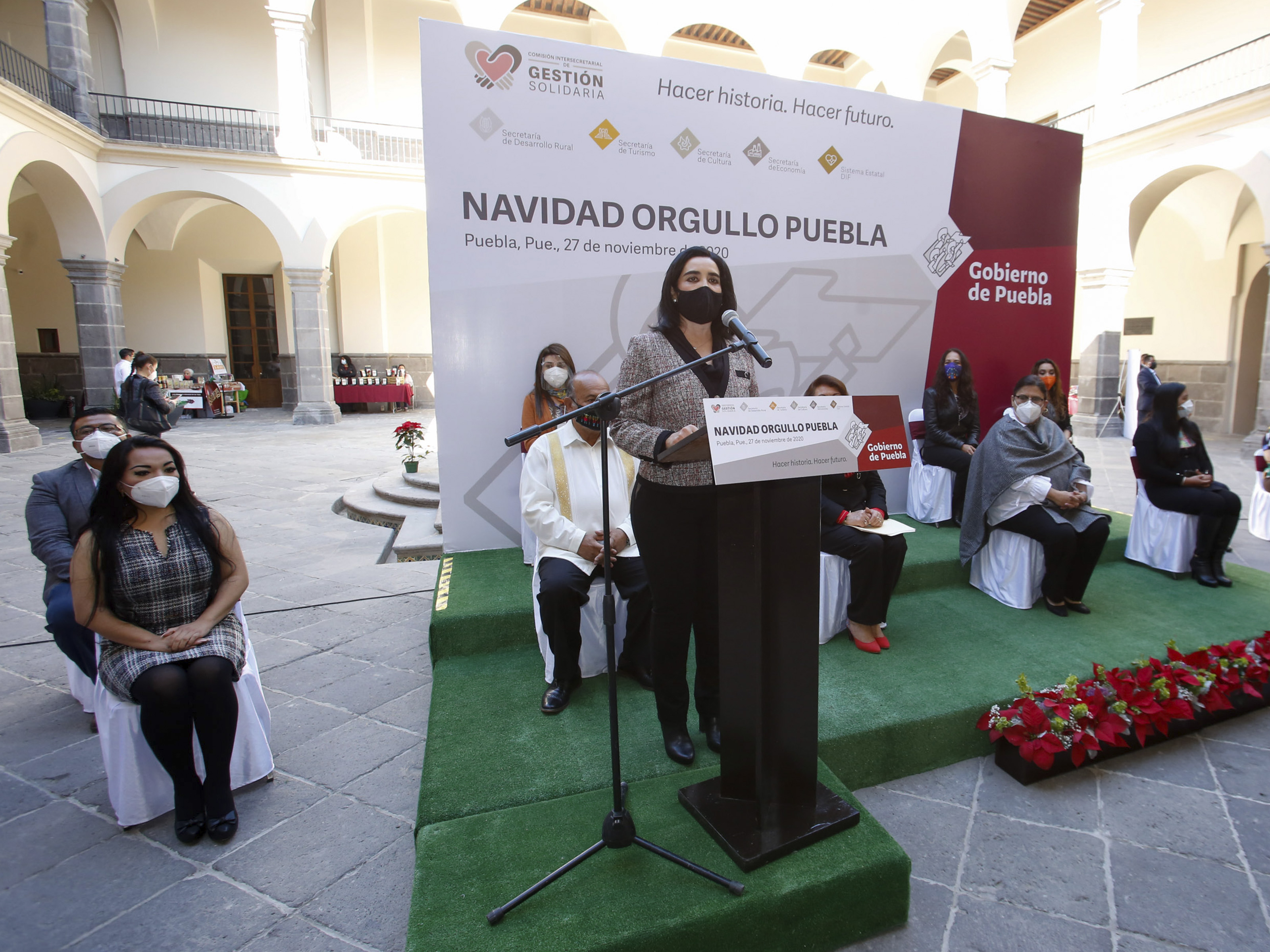 Inaugura Rosario Orozco Caballero “Navidad Orgullo Puebla”