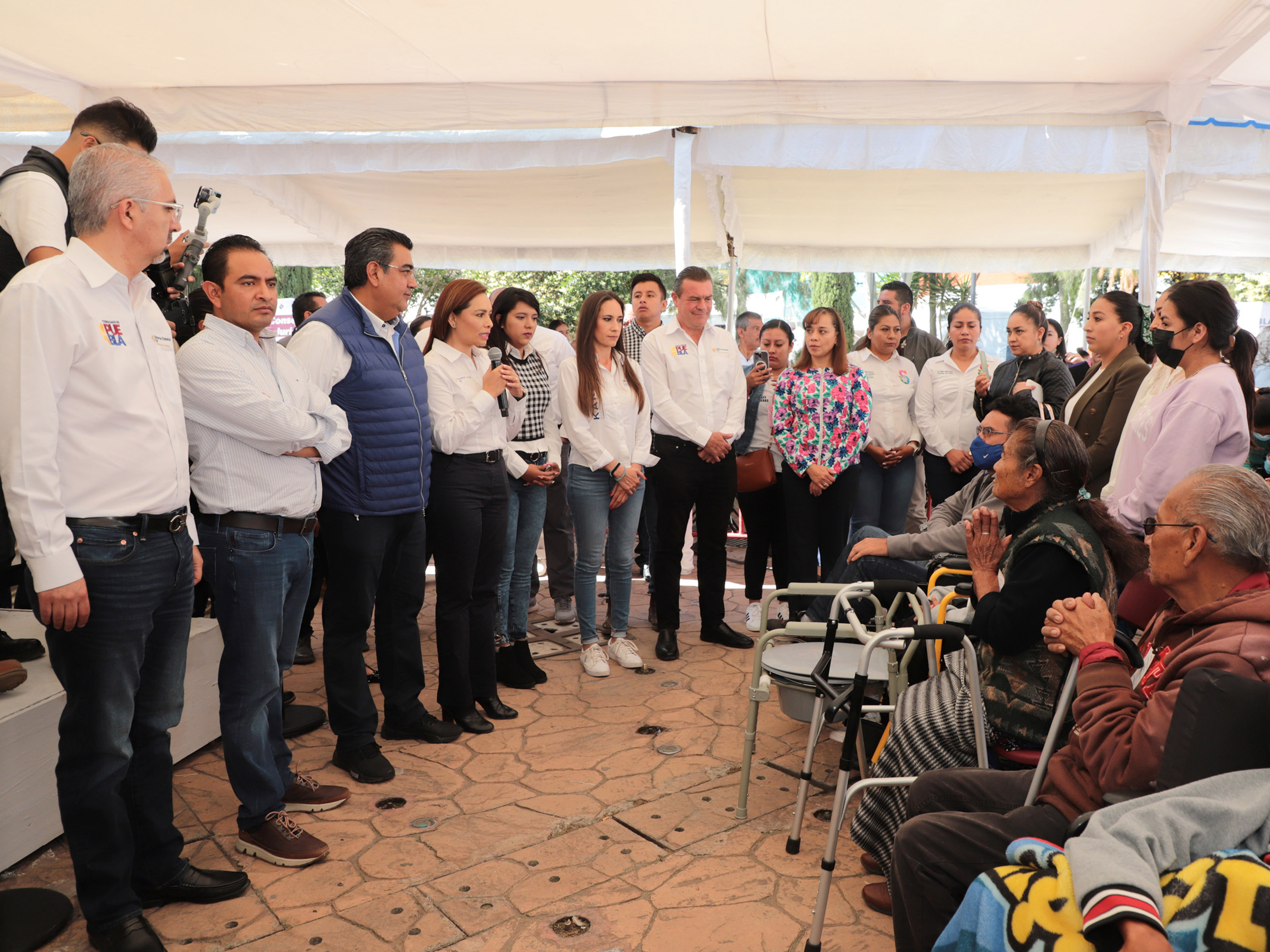 En Chalchicomula de Sesma, SEDIF refuerza inclusión de población en situación vulnerable