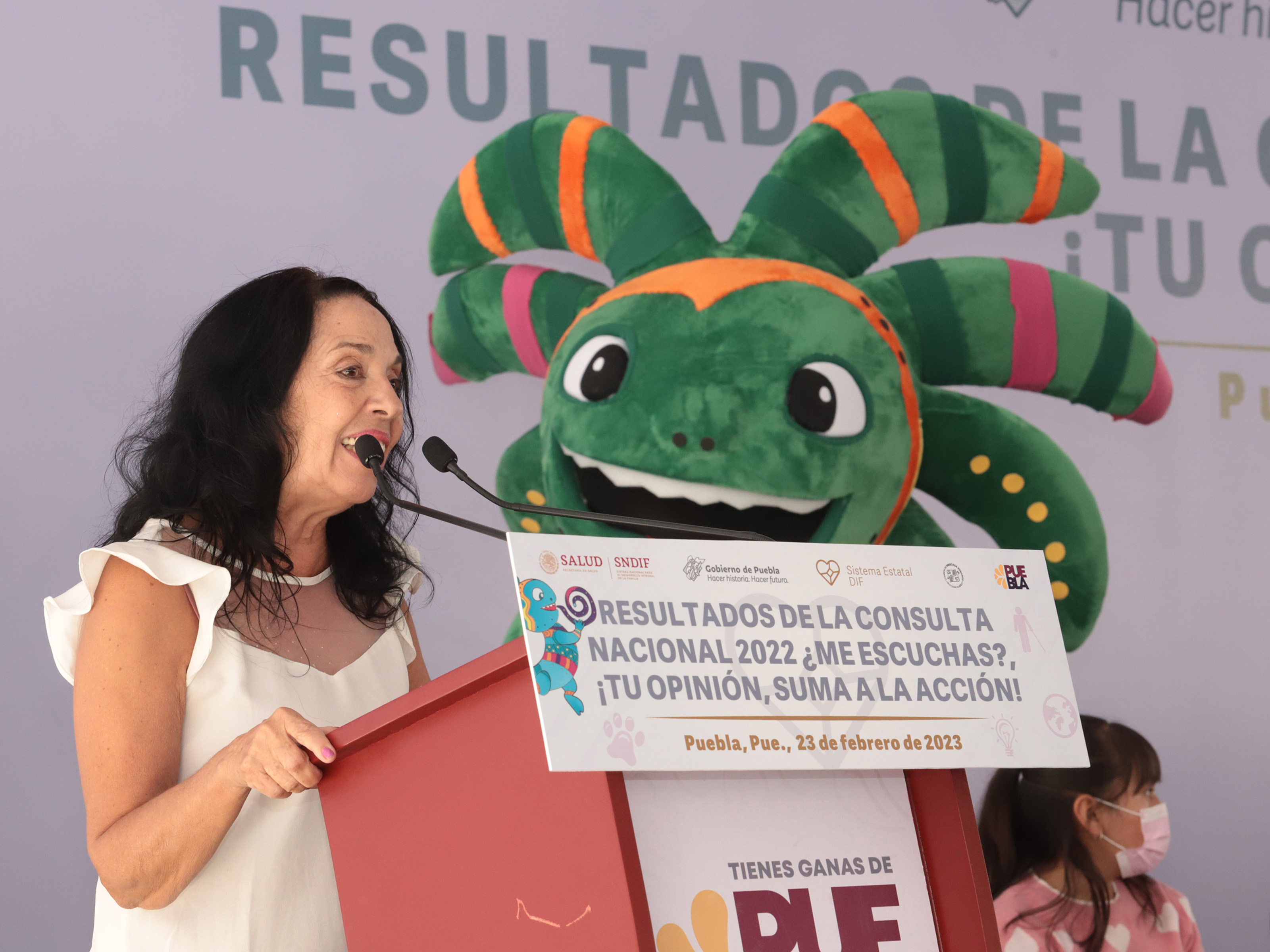 En conjunto con DIF Nacional, SEDIF escucha para generar beneficios a la niñez y adolescencia: Gaby Bonilla