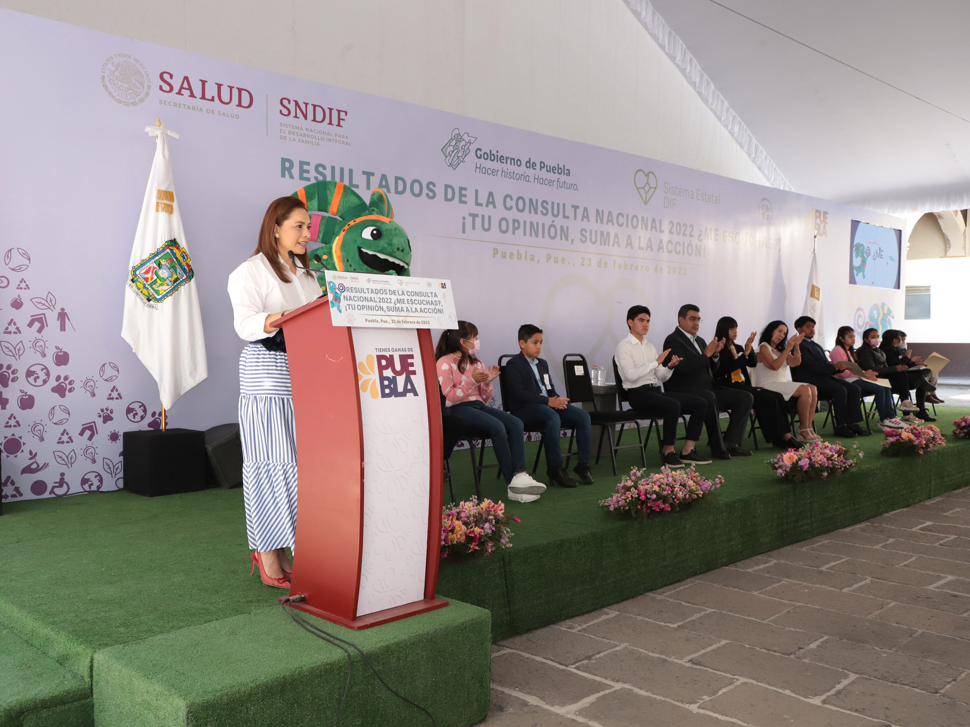 En conjunto con DIF Nacional, SEDIF escucha para generar beneficios a la niñez y adolescencia: Gaby Bonilla