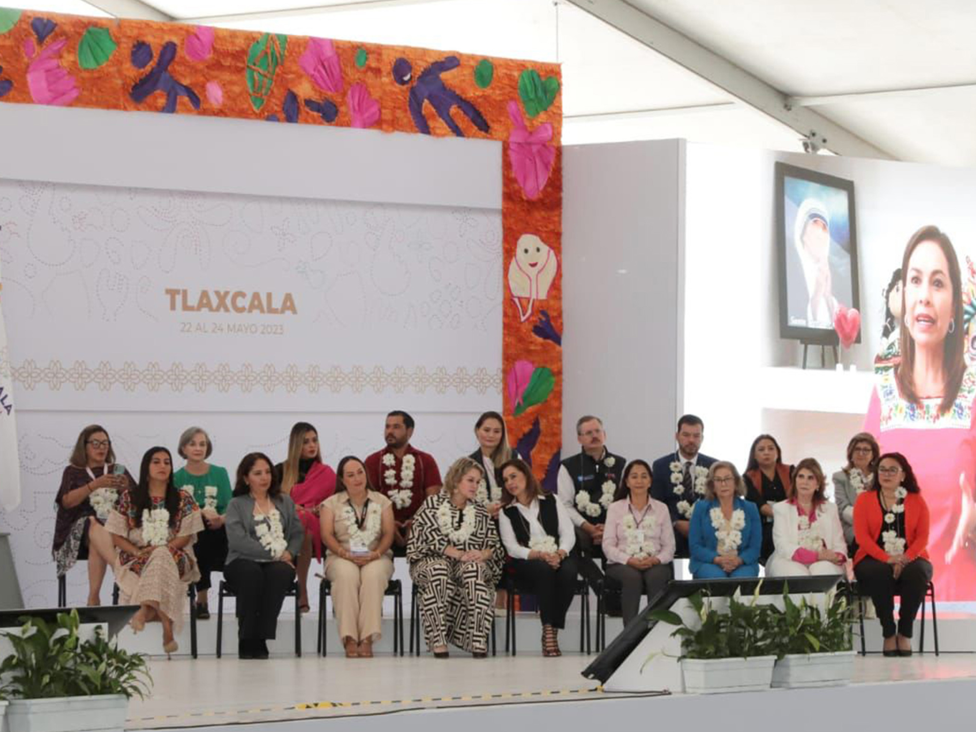 En Tlaxcala, Gaby Bonilla participa en Encuentro Nacional de Sistemas Municipales DIF