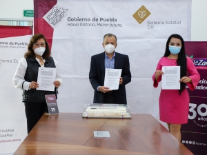 Signa SEDIF convenio con “La Zarza” a favor de niñas y niños de casas de asistencia