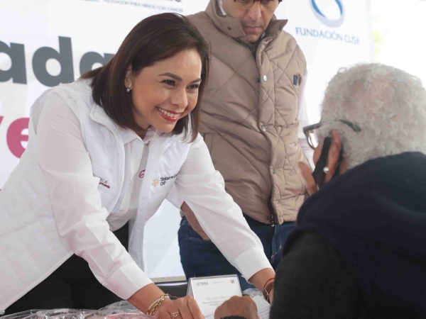 Con “Jornada Incluyente”, SEDIF atiende a personas con discapacidad en Lara Grajales