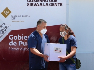 Apoya SEDIF a familias de pacientes del HNP