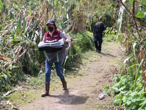 Sin tregua, SEDIF apoya a damnificados por huracán “Grace”