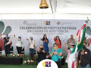 Celebra SEDIF Fiestas Patrias en casas de asistencia