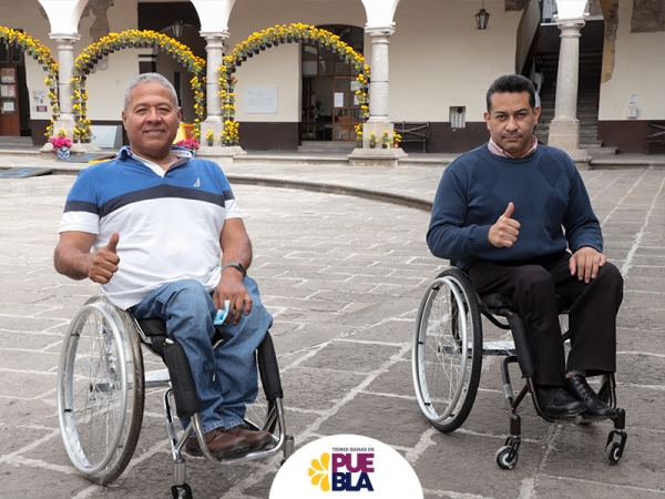 Con entrega de sillas de ruedas, SEDIF dignifica calidad de vida de personas con discapacidad