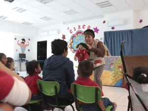 Celebran SEDIF y Cultura a niñas y niños de casas de asistencia