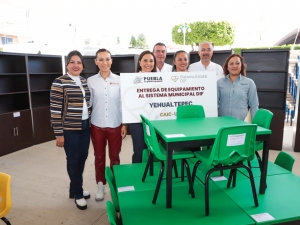 Con equipamiento para centros comunitarios, SEDIF beneficia a población de 11 municipios